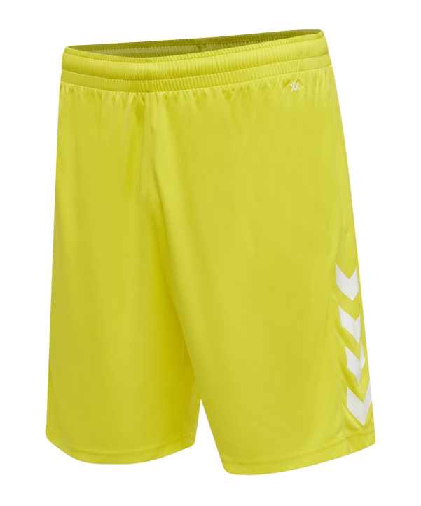 Hummel hmlCORE XK Poly Short Kids Gelb F5269 - gelb
