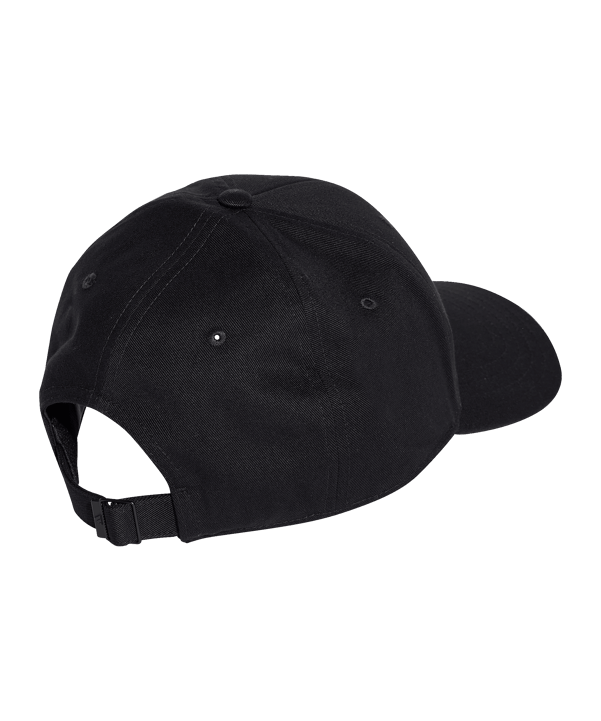 adidas New Logo Baseball Black Cap Schwarz - schwarz