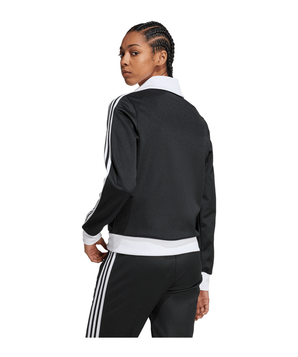 adidas Originals Beckenbauer Jacke Damen Schwarz - schwarz