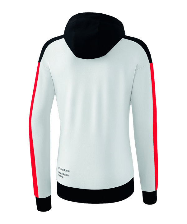 Erima Change by Kapuzenjacke Damen Weiss Schwarz - weiss