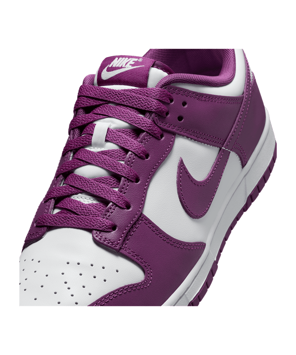 Nike Dunk Retro Low Lila F107 - weiss