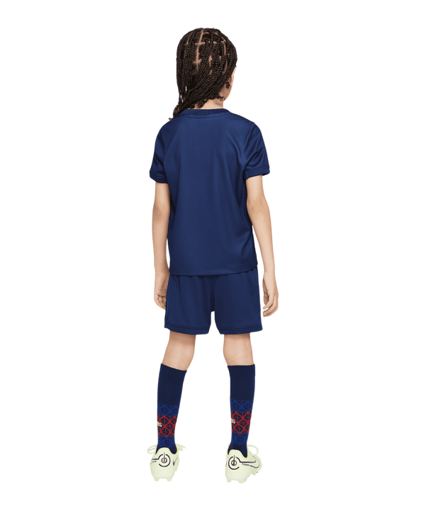 Nike Paris Saint-Germain Trikot Set Home 2025/2026 Kids Blau F411 - blau