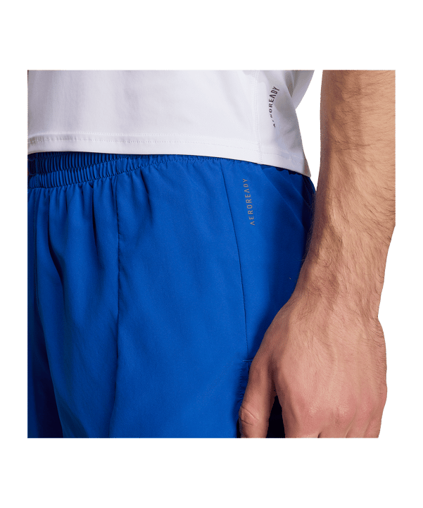 adidas Adizero E Hardloopshorts Blauw - blauw