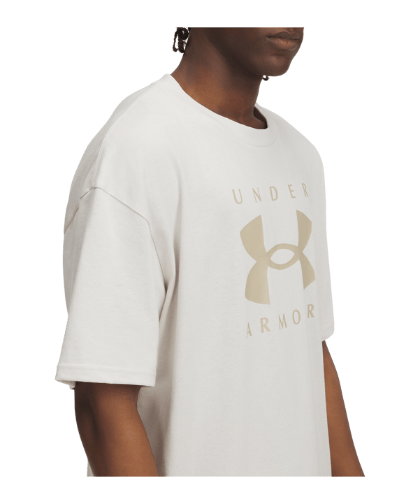 Under Armour HW OS Branded T-Shirt Weiß F110 - weiss