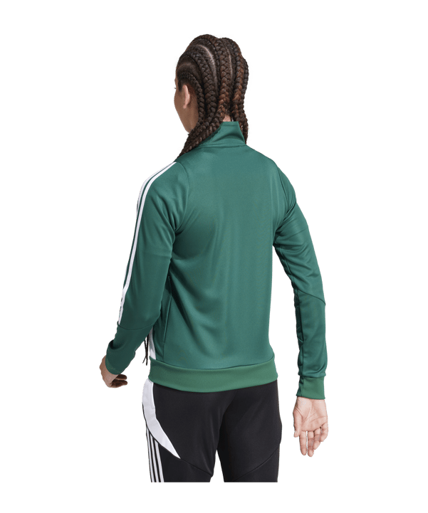 adidas Tiro 24 Trainingsjacke Damen Grün Weiss - gruen