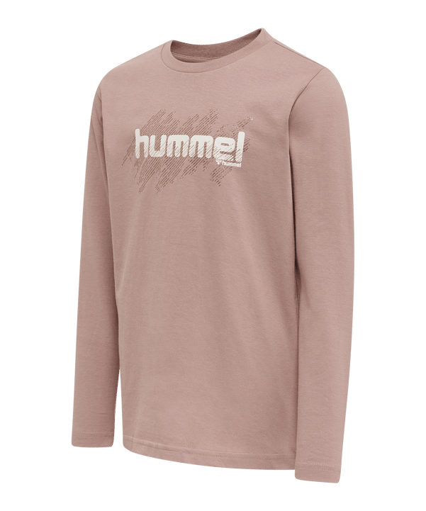 Hummel Asta L/S T-Shirt Kids Pink F4852 - rosa