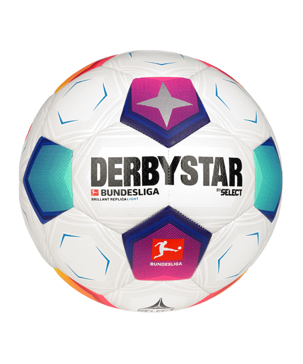 Derbystar Bundesliga Brillant Replica Light 350g v23 Lightball Weiss F023 - weiss