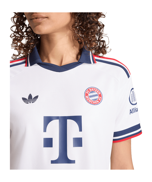 adidas FC Bayern München Shirt Away 2026/2027 Dames Wit - wit