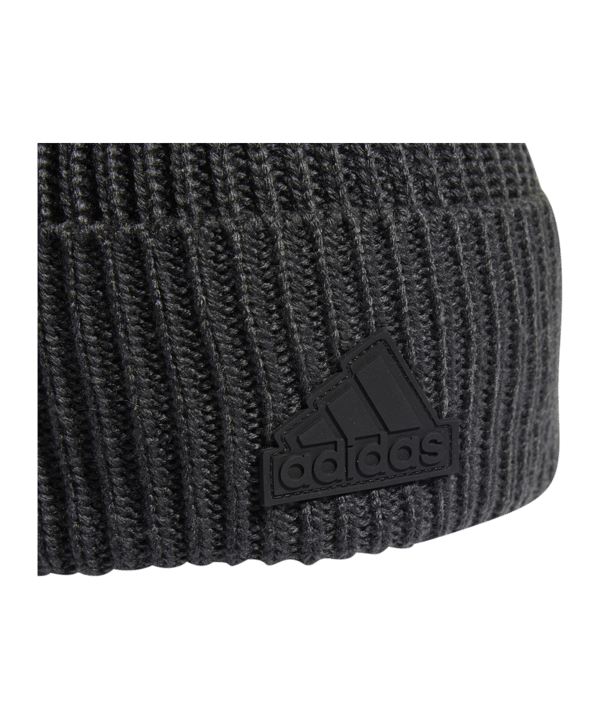 adidas SW High Beanie Grau Schwarz - grau