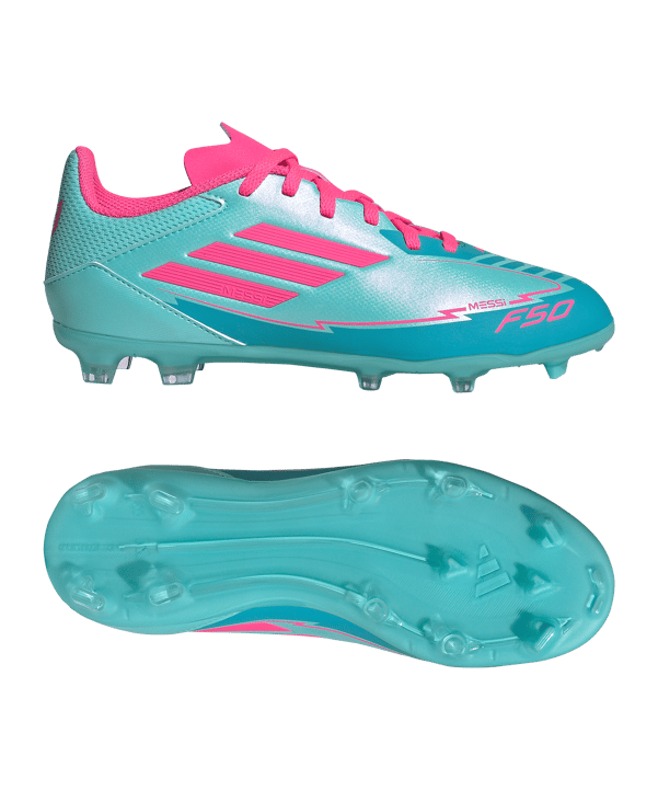 adidas F50 League FG La Vida Tropical Messi Kids Türkis - tuerkis