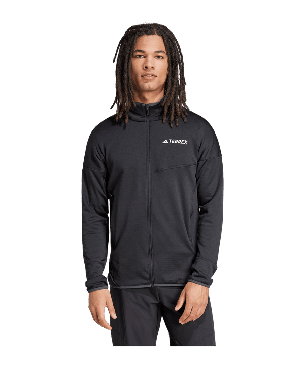 adidas Terrex Xperior Climawarm Light Fleece Jacke Schwarz - noir
