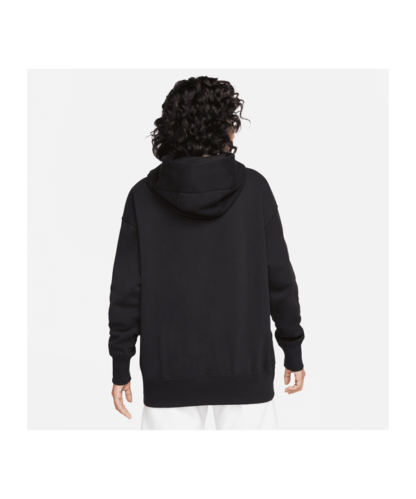 Nike Phoenix Oversized Hoody Damen Schwarz F010 - schwarz