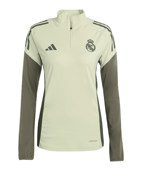 adidas Real Madrid Tiro25 Competition Training Sweatshirt 2025/2026 Kids Grün - gruen