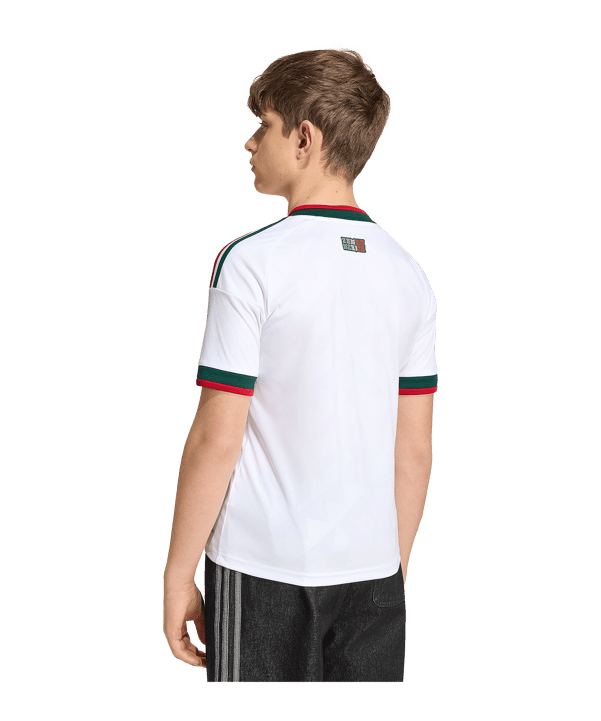 adidas FMF Mexiko Trikot Away WM 2026 Kids Weiß - weiss