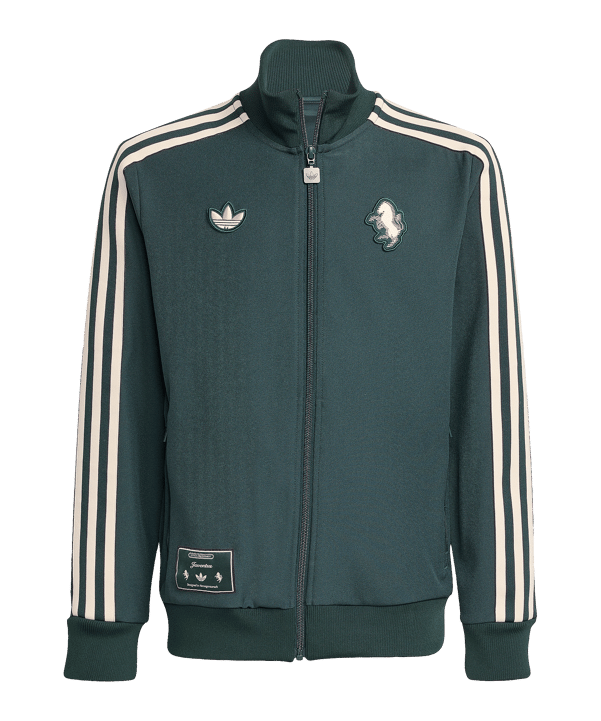 adidas Juventus Turin Icon Track Sweatshirt Kids Grün - gruen