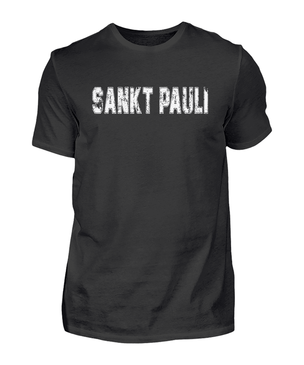 T-Shirt "St. Pauli" Schwarz - schwarz