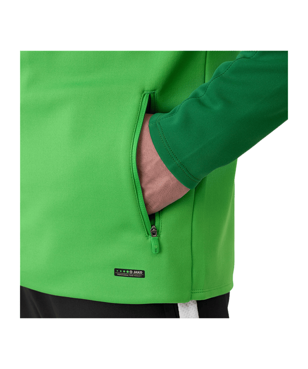 JAKO Icon Kapuzenjacke Kids Grün F222 - gruen