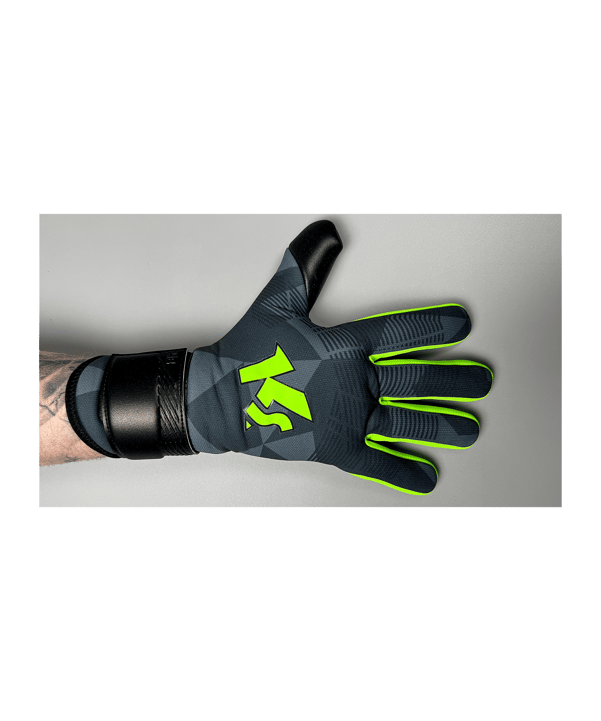 KEEPERsport Varan8 Challenge NC Demon Torwarthandschuhe Schwarz - schwarz