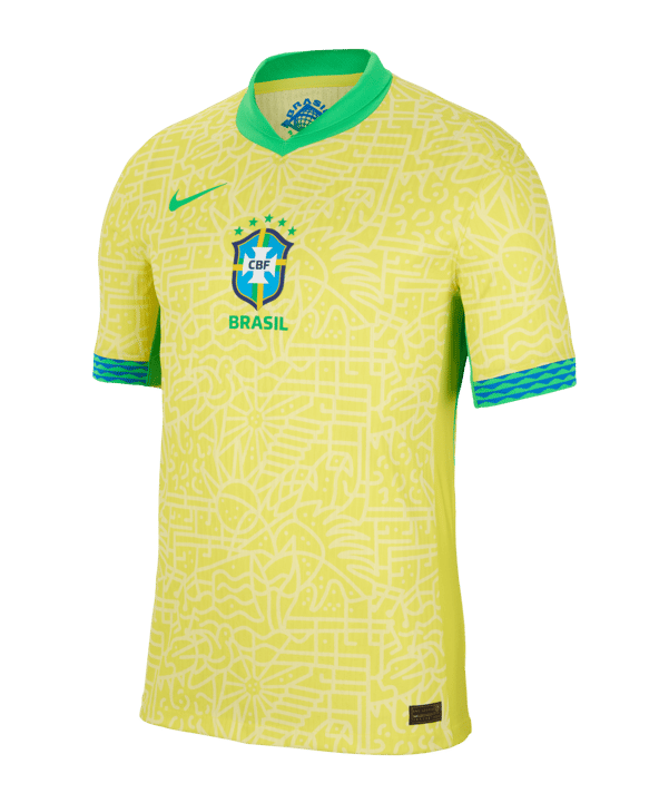 Nike Brasilien Auth. Trikot Home Copa America 2024 Gelb F706 - gelb