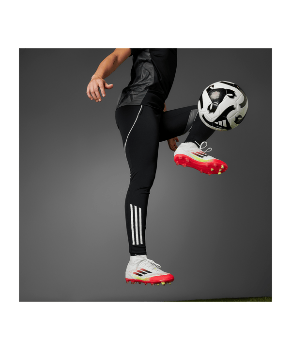 adidas F50 League Mid FG Pure Victory Weiss - weiss