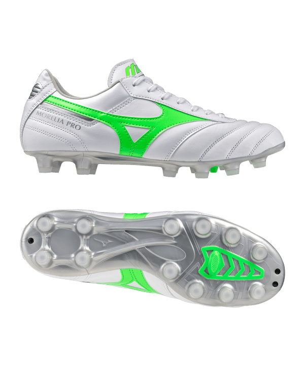 Mizuno Morelia II FG Pro Frontier Weiss Grün F37