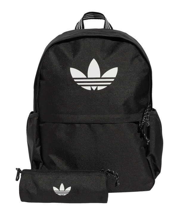 adidas Originals With Pencil Case Rucksack Schwarz - schwarz