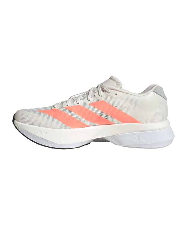 adidas Adizero Boston 13 Laufschuh Weiß - weiss