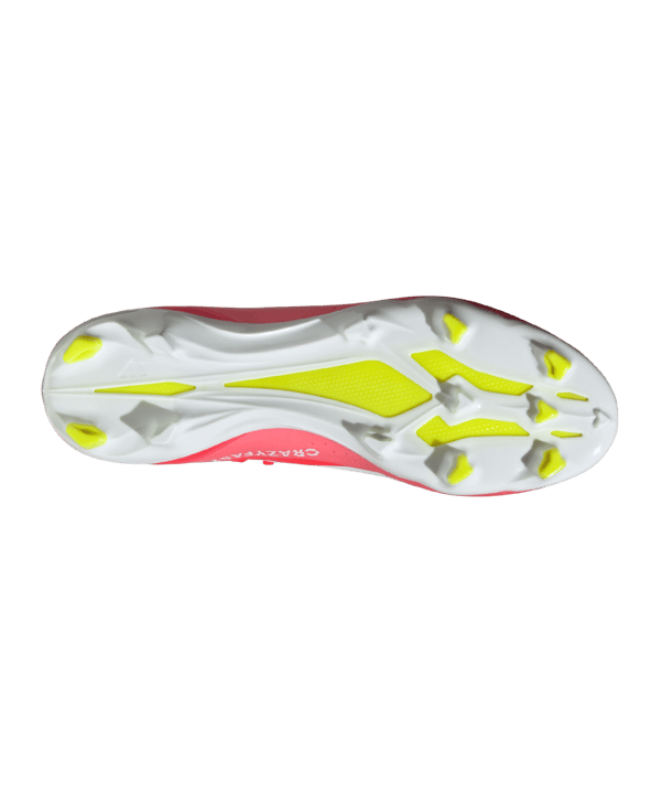 adidas X Crazyfast League FG Energy Citrus Rot Weiss Gelb - rot