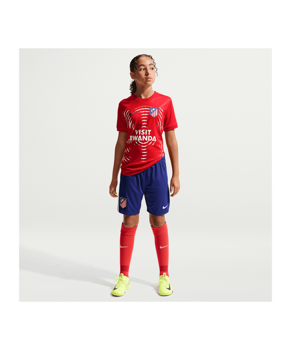 Nike Atletico Madrid Prematch T-shirt 2026/2027 Bambini Rosso C658 - rosso