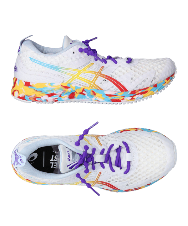 Asics Gel-Noosa Tri 12 Running Damen Weiss F100 - weiss