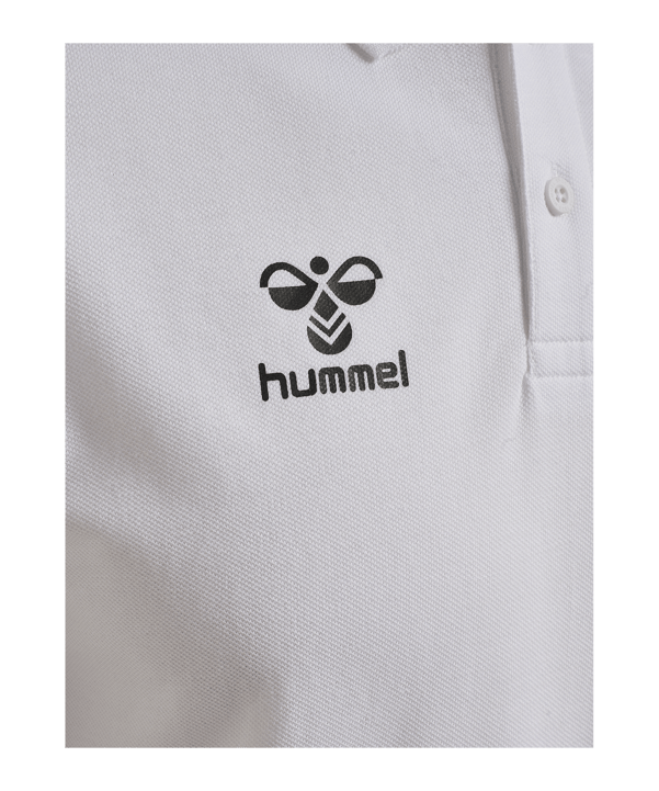 Hummel Go 2.0 Chevron Polo Bianco C9001 - bianco