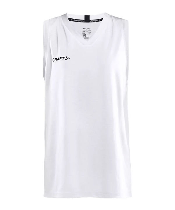 Craft Progress Basket Trikot Kids Weiß - weiss