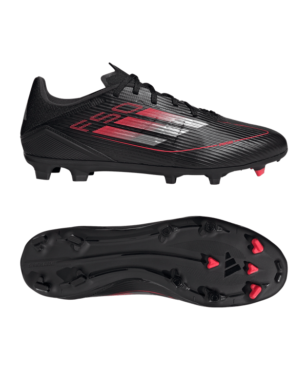 adidas F50 League FG Stealth Victory Schwarz - schwarz