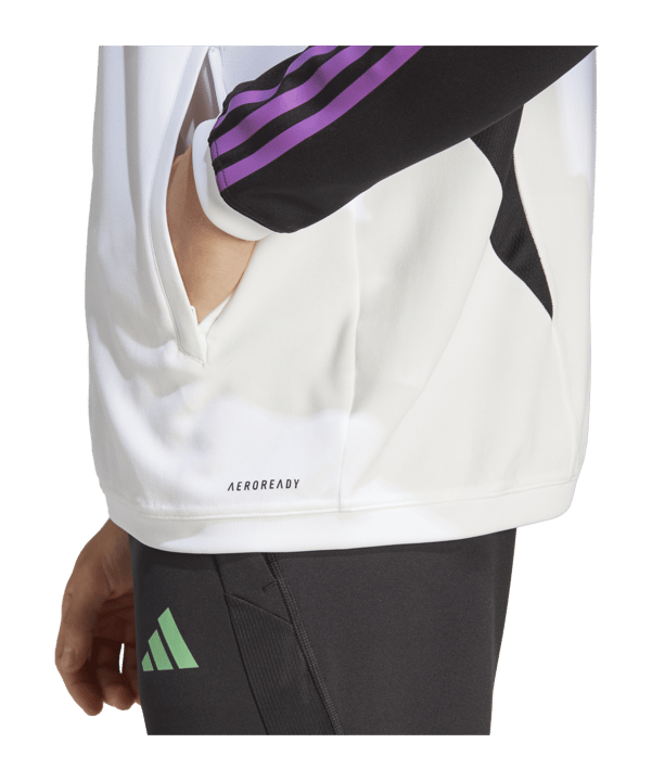adidas FC Bayern München Trainingsjacke Weiss - weiss