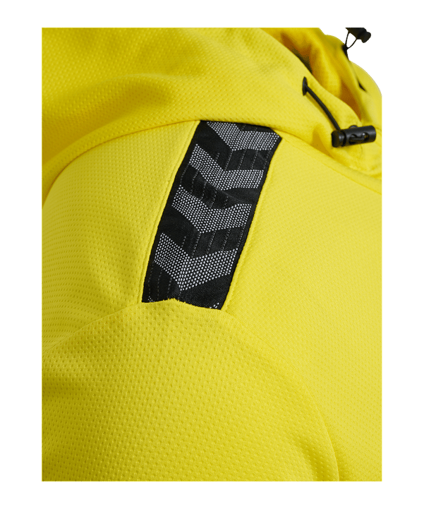 Hummel Authentic Pl Kapuzenjacke Gelb F5269 - gelb