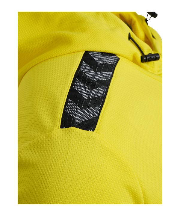 Hummel Authentic Pl Jack met capuchon geel F5269 - geel