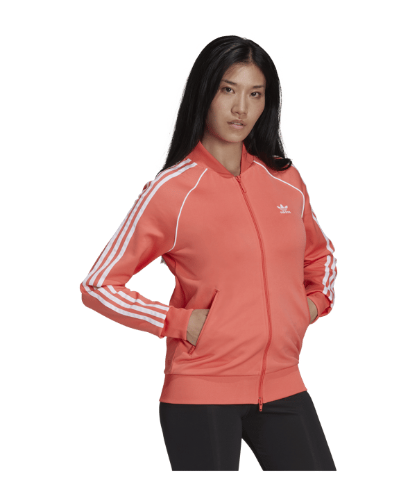 adidas Originals Trainingsjacke Damen Rot - rot
