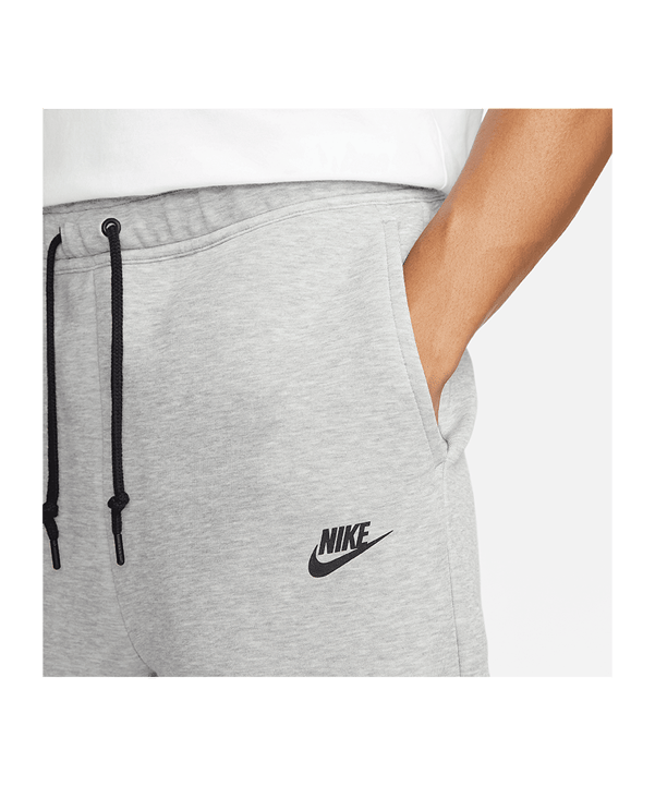 Nike Tech Fleece Short Grau Schwarz F063 - grau