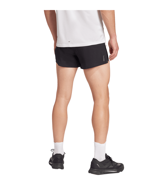 adidas Laufshort Schwarz - schwarz