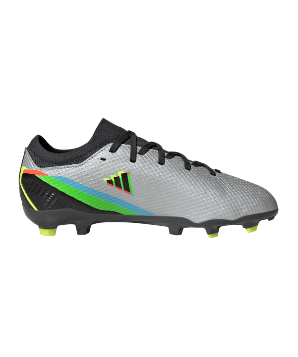 adidas X Speedportal.3 FG Kids Beyond Fast Silber Schwarz Gelb - silber