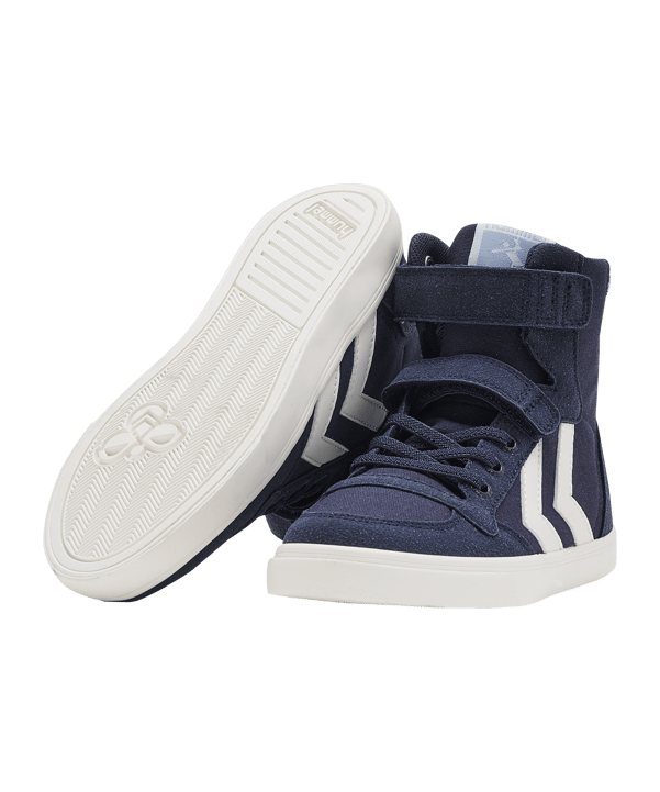 Hummel Slimmer Stadil High Kids Blau Weiss F1009 - blau