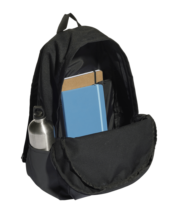 adidas Classic 3S BOS Rucksack Schwarz Weiss - schwarz