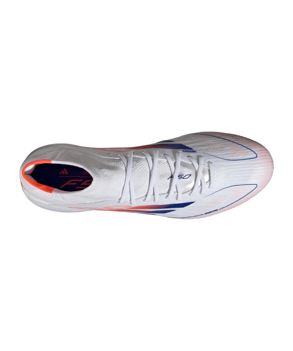 adidas F50 Elite Mid FG Advancement Damen Weiss Blau - weiss