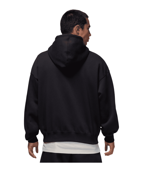 Jordan Brooklyn Fleece Oversized Kapuzenjacke Schwarz F010 - schwarz