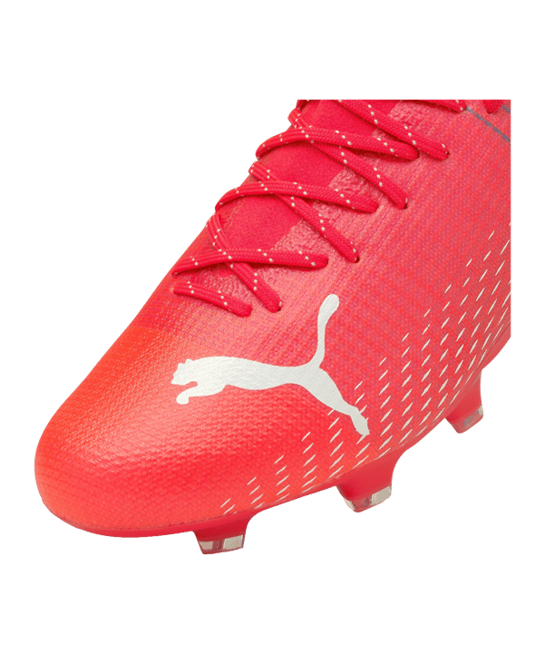 PUMA ULTRA 2.3 Faster Football FG/AG Rot Weiss F01 - rot
