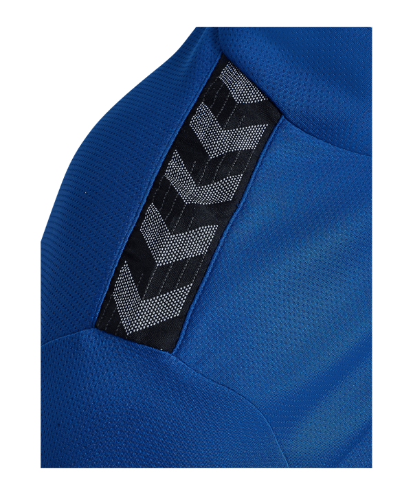 Hummel hmlAUTHENTIC HalfZip Sweatshirt Blau F7045 - blau