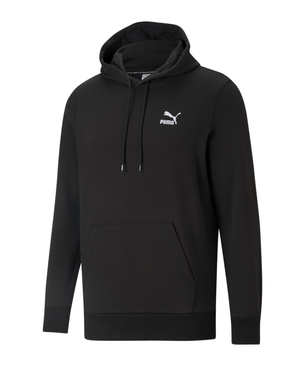 PUMA Classics Embro Hoody Schwarz F01 - schwarz
