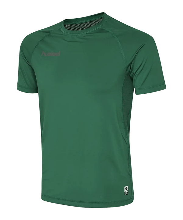 Hummel First Perform T-Shirt Kids Grün F6140 - gruen
