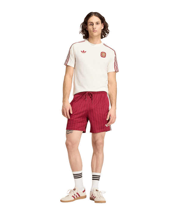 adidas FEF Spanien Originals Short Rot - rot