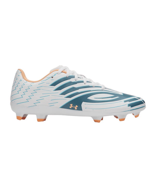 Under Armour Shadow Select 4 FG Boundless Blue Weiß F100 - weiss